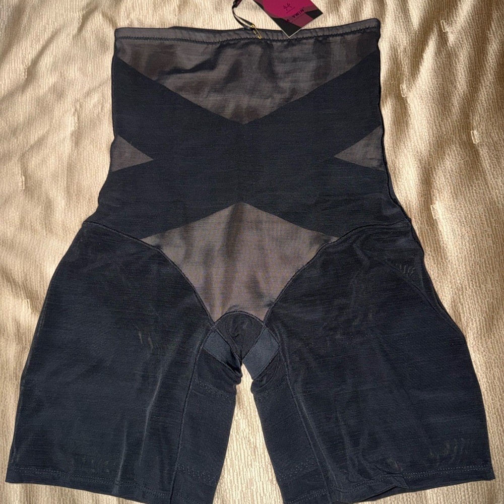 High-Waist Black Shaping Shorts - Women Intimates & Sleepwear